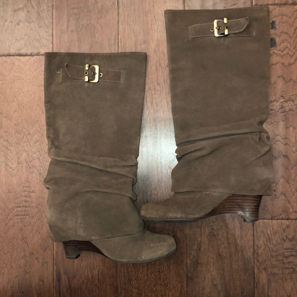 Naughty Monkey Wedge Boots